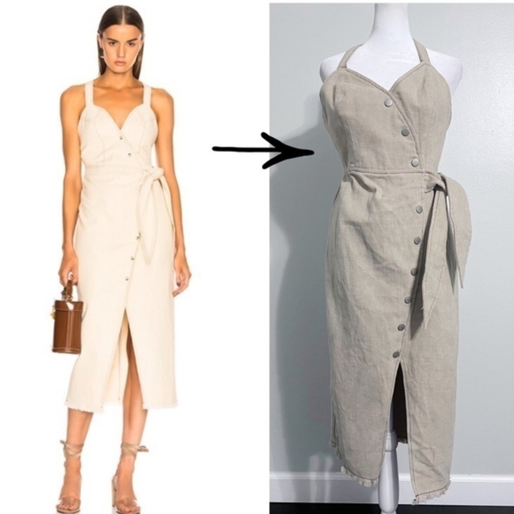 Moon River New!! Anthropologie Corduroy Midi Dress